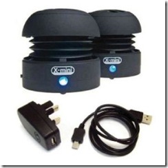 Travel gadget mini speakers